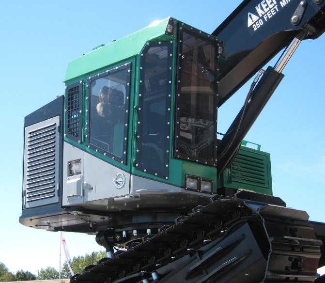 Feller Buncher ROPS Cab 2